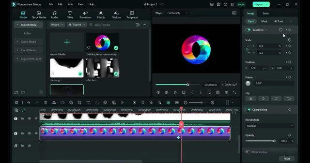(Filmora Tutorial) Filmora Logo Animation Intro- I How to Create Logo Reveal Intro in Filmora 12